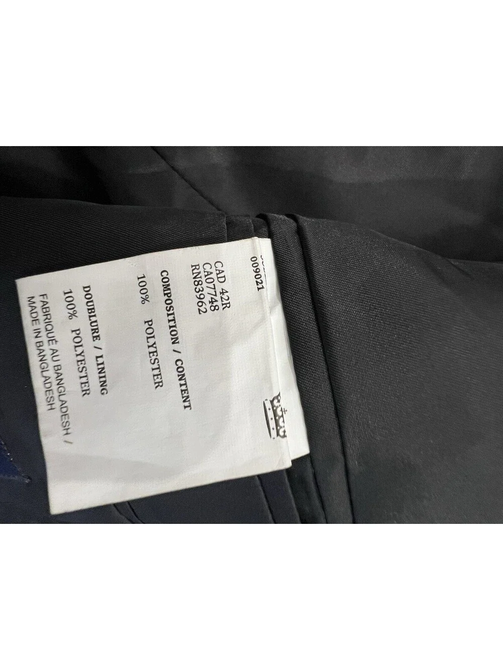 Soul of London Blazer Men’s 42R Black Velvet Sport Coat Jacket Lined